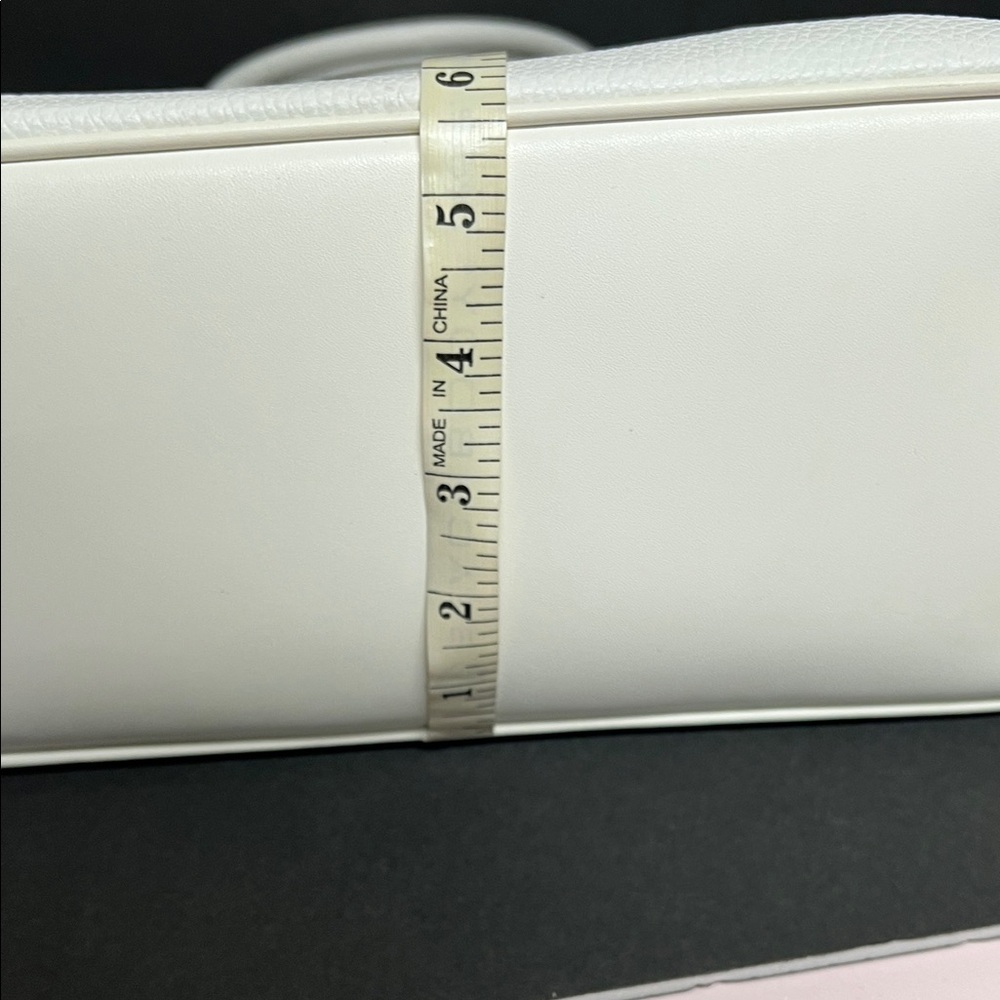 Michael Kors Optic White Satchel with Gold Logo - Picture 13 of 13